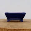 5" Dark Blue Glazed Yixing Bonsai Pot (No. 2046)
