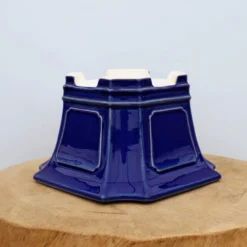 8" Blue Glazed Yixing Bonsai Pot (No. 2095) -Home Decor Items Store IMG 51212 57547.1666713196