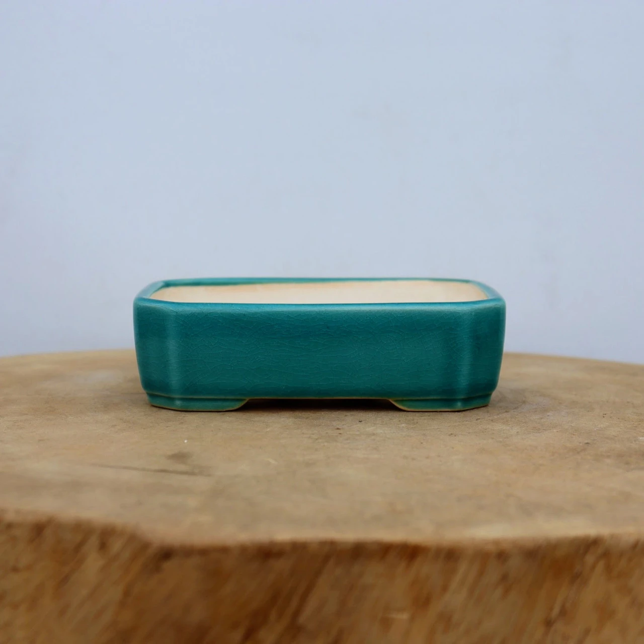 5-Inch Glazed Yixing Bonsai Pot (No. 2025) 6 5-Inch Glazed Yixing Bonsai Pot (No. 2025) - Image 6