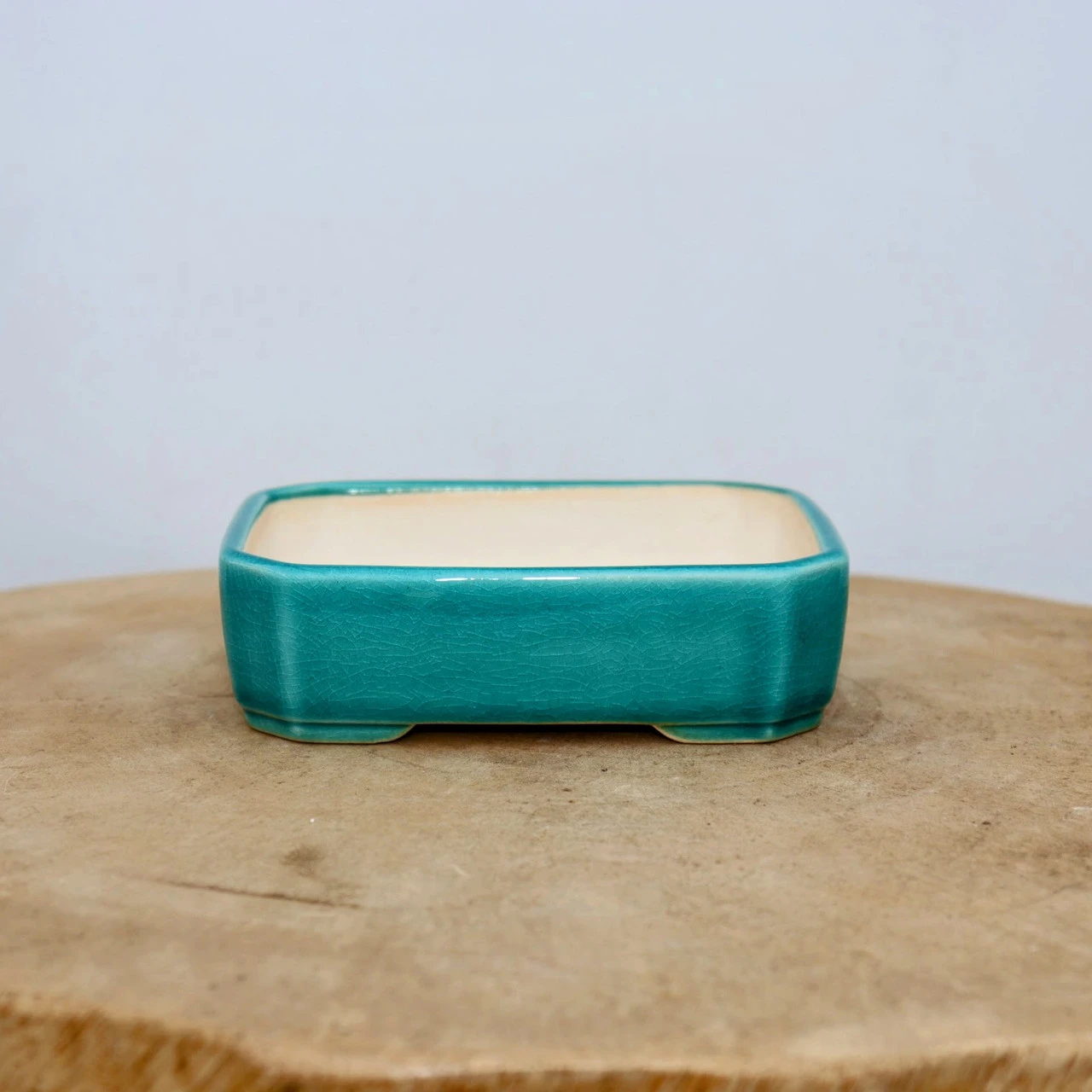 5-Inch Glazed Yixing Bonsai Pot (No. 2025) 5 5-Inch Glazed Yixing Bonsai Pot (No. 2025) - Image 5