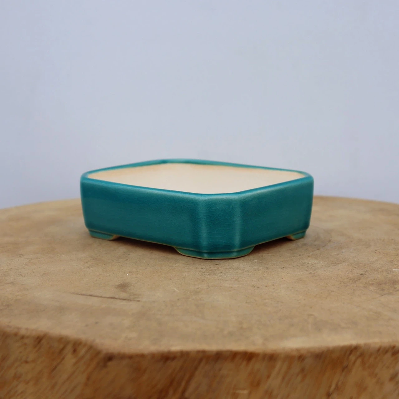 5-Inch Glazed Yixing Bonsai Pot (No. 2025) 1 5-Inch Glazed Yixing Bonsai Pot (No. 2025)