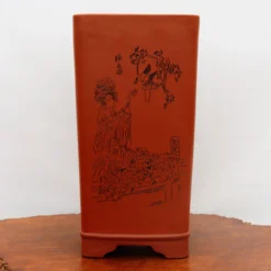 9" Etched Cascade Yixing Bonsai Pot (No. 2239) 10 9" Etched Cascade Yixing Bonsai Pot (No. 2239) -Home Decor Items Store IMG 5325 33347.1673634009 1