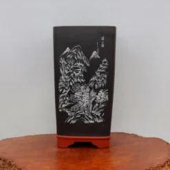9" Etched Cascade Yixing Bonsai Pot (No. 2240) 11 9" Etched Cascade Yixing Bonsai Pot (No. 2240) -Home Decor Items Store IMG 53582 55959.1673635154 1