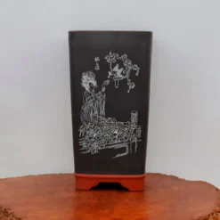 9" Etched Cascade Yixing Bonsai Pot (No. 2240) 10 9" Etched Cascade Yixing Bonsai Pot (No. 2240) -Home Decor Items Store IMG 53602 16549.1673635155