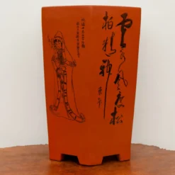 13" Etched Cascade Yixing Bonsai Pot (No. 2236) -Home Decor Items Store IMG 53742 14244.1673635615 1