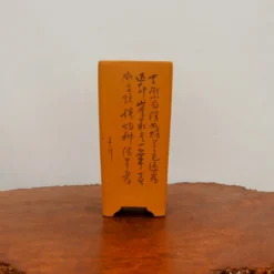 4" Etched Cascade Yixing Bonsai Pot (No. 2249) -Home Decor Items Store IMG 53832 21439.1673635853