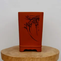 6" Etched Cascade Yixing Bonsai Pot (No. 2204) -Home Decor Items Store IMG 53982 23328.1673636352