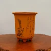 9" Etched Cascade Yixing Bonsai Pot (No. 2194)