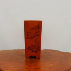 4" Etched Cascade Yixing Bonsai Pot (No. 2251) -Home Decor Items Store IMG 54622 25389.1673632237 1