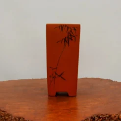 4" Etched Cascade Yixing Bonsai Pot (No. 2251) -Home Decor Items Store IMG 54642 65361.1673632238