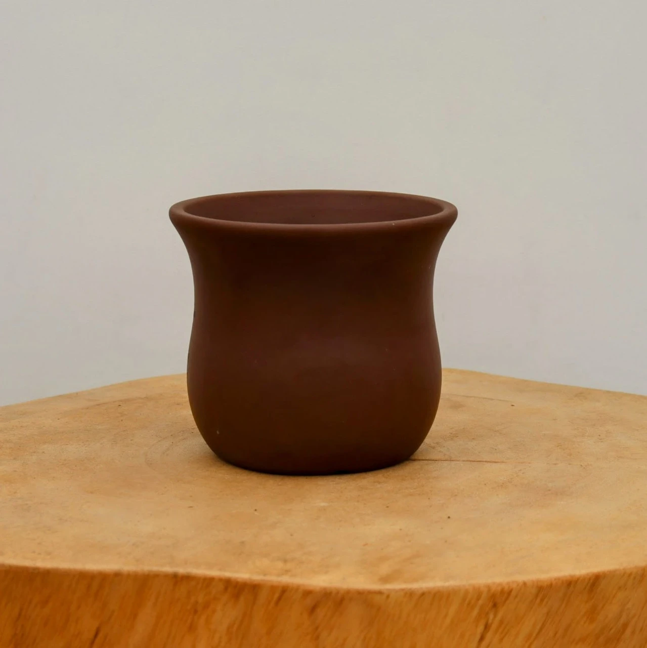 4" Etched Yixing Bonsai Pot (No. 2158) 3 4" Etched Yixing Bonsai Pot (No. 2158) - Image 3