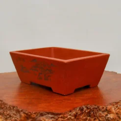 13" Etched Yixing Bonsai Pot (No. 2178) -Home Decor Items Store IMG 55362 56494.1674160045 1