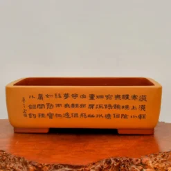 18" Etched Yixing Bonsai Pot (No. 2227) 9 18" Etched Yixing Bonsai Pot (No. 2227) -Home Decor Items Store IMG 55492 32923.1674160741