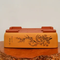 18" Etched Yixing Bonsai Pot (No. 2227) 10 18" Etched Yixing Bonsai Pot (No. 2227) -Home Decor Items Store IMG 55522 94246.1674160748
