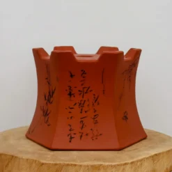 10" Etched Cascade Yixing Bonsai Pot (No. 2206) -Home Decor Items Store IMG 55572 26001.1674160873