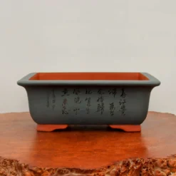 13" Etched Yixing Bonsai Pot (No. 2183) 11 13" Etched Yixing Bonsai Pot (No. 2183) -Home Decor Items Store IMG 55692 83298.1674247135 1