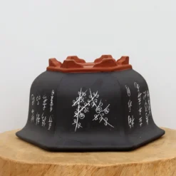 11" Etched Yixing Bonsai Pot (No. 2247) 10 11" Etched Yixing Bonsai Pot (No. 2247) -Home Decor Items Store IMG 5634 84562.1674249709