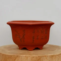 11" Etched Yixing Bonsai Pot (No. 2244) -Home Decor Items Store IMG 56352 64433.1674249810