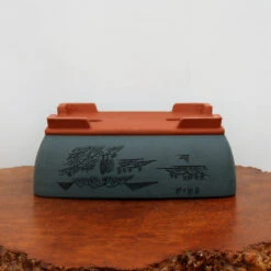 13" Etched Yixing Bonsai Pot (No. 2191) 10 13" Etched Yixing Bonsai Pot (No. 2191) -Home Decor Items Store IMG 5663 64125.1674839667