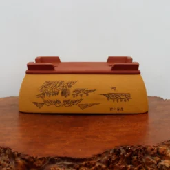 13" Etched Yixing Bonsai Pot (No. 2187) 10 13" Etched Yixing Bonsai Pot (No. 2187) -Home Decor Items Store IMG 5668 54982.1674839785