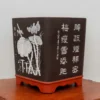12" Etched Yixing Bonsai Pot (No. 2232)
