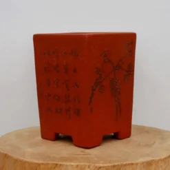 6" Etched Cascade Yixing Bonsai Pot (No. 2197) 10 6" Etched Cascade Yixing Bonsai Pot (No. 2197) -Home Decor Items Store IMG 57212 93302.1674842288