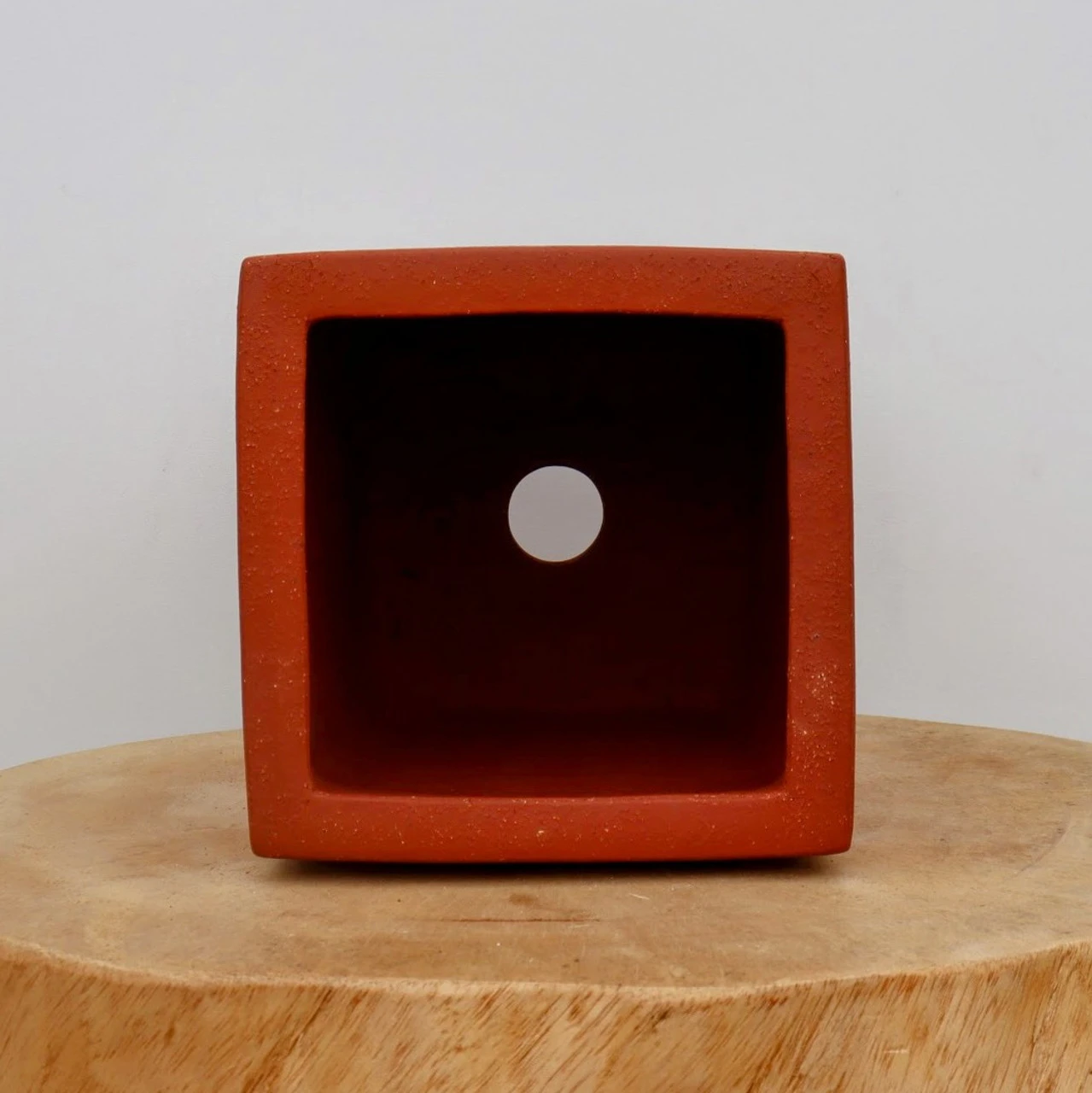 6" Etched Cascade Yixing Bonsai Pot (No. 2197) 3 6" Etched Cascade Yixing Bonsai Pot (No. 2197) - Image 3