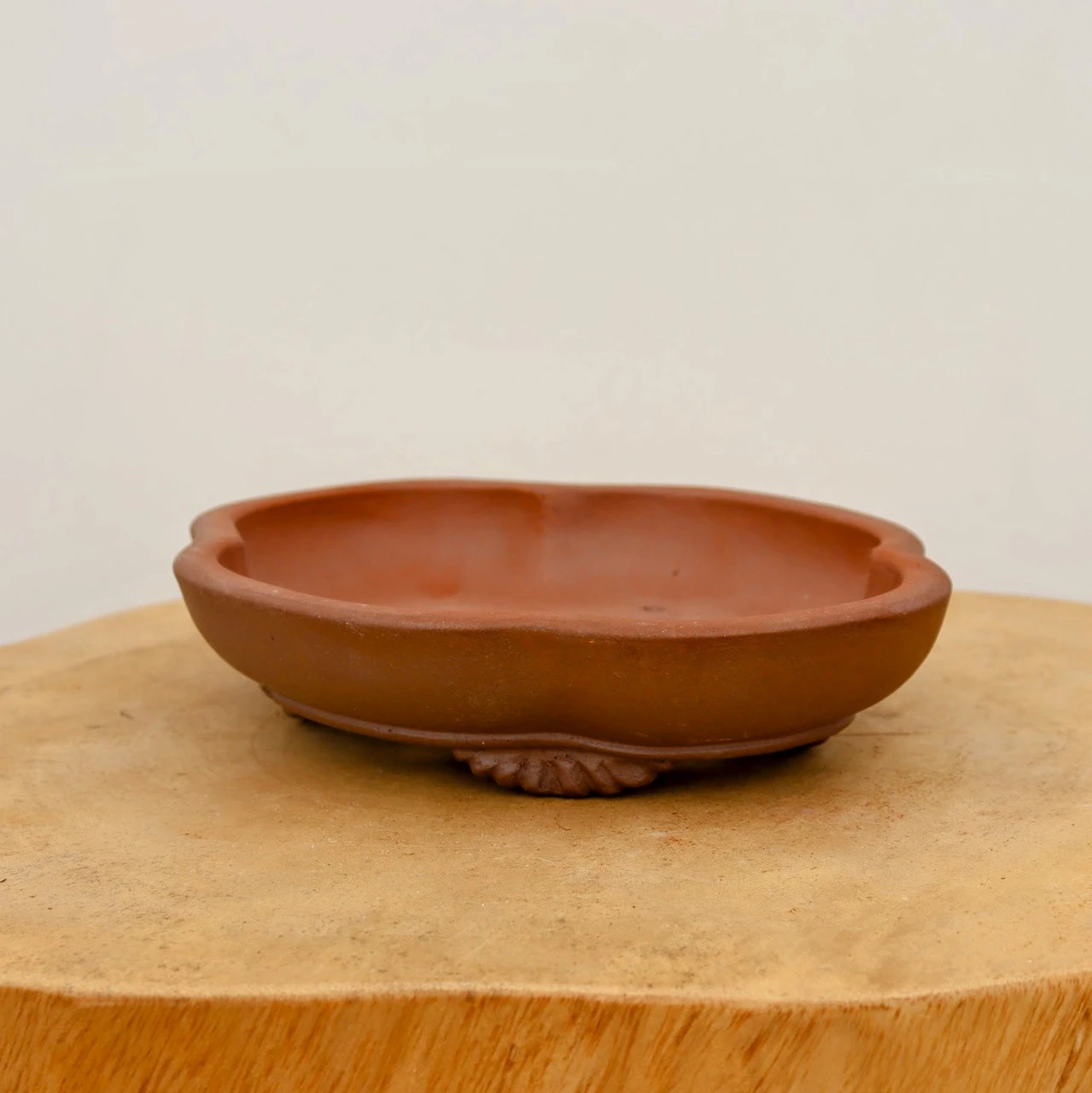 8" Unglazed Yixing Bonsai Pot (No. 2261) 2 8" Unglazed Yixing Bonsai Pot (No. 2261) - Image 2