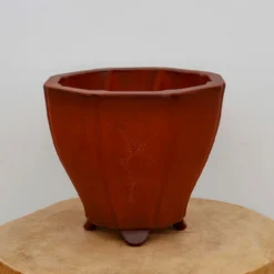 9" Etched Yixing Bonsai Pot (No. 2266)