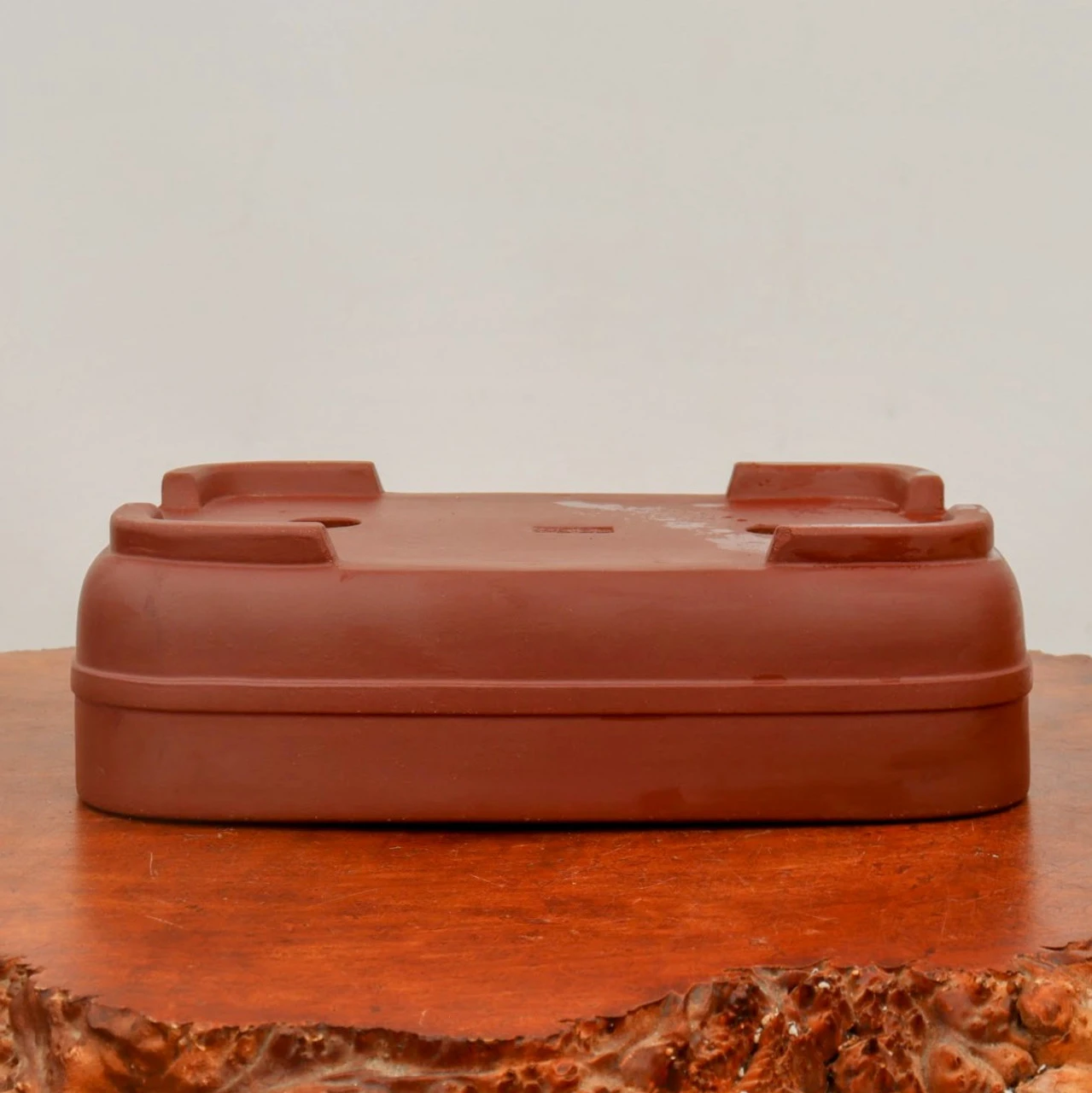 13" Unglazed Yixing Bonsai Pot (No. 2271) 5 13" Unglazed Yixing Bonsai Pot (No. 2271) - Image 5