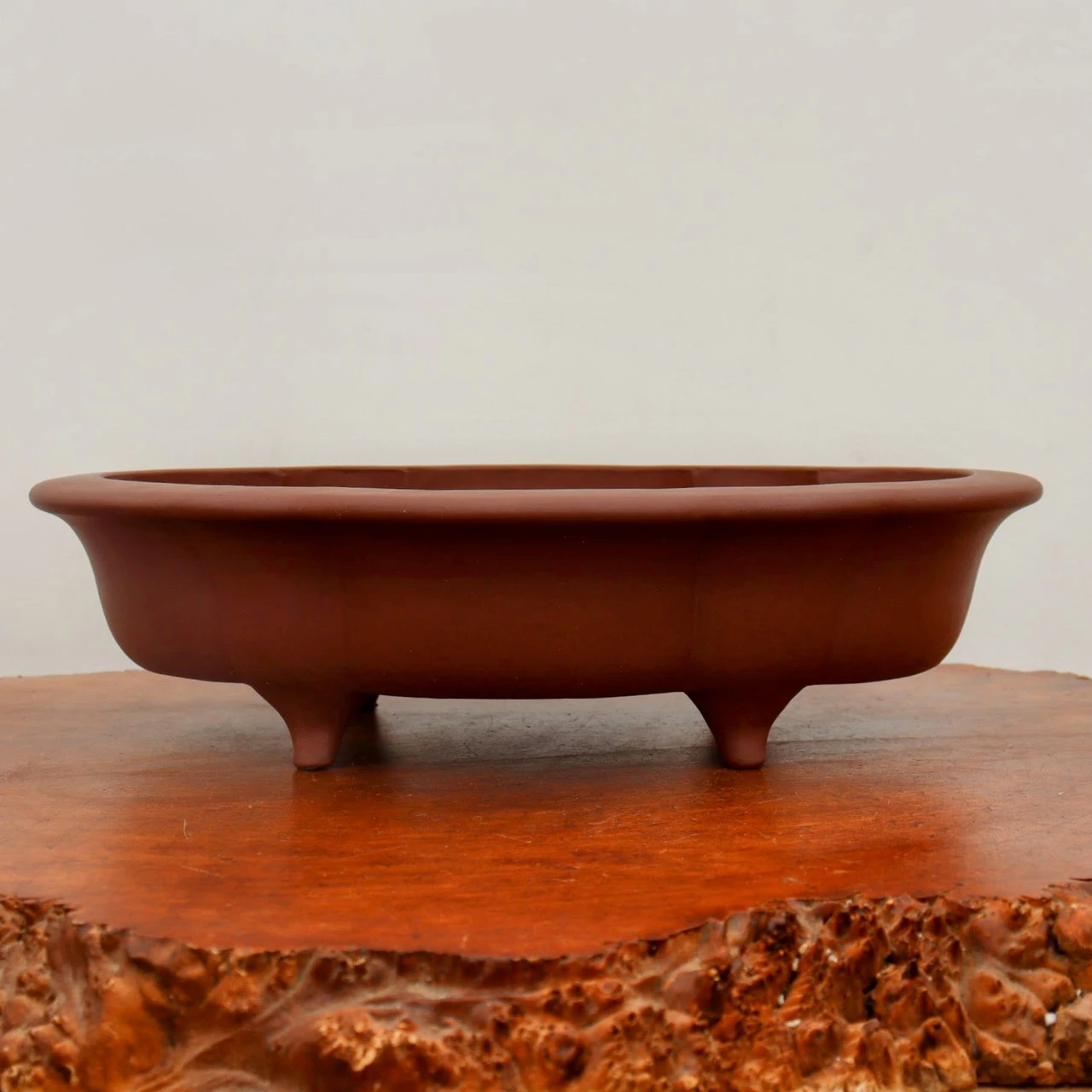16" Unglazed Yixing Bonsai Pot (No. 2279) 1 16" Unglazed Yixing Bonsai Pot (No. 2279)
