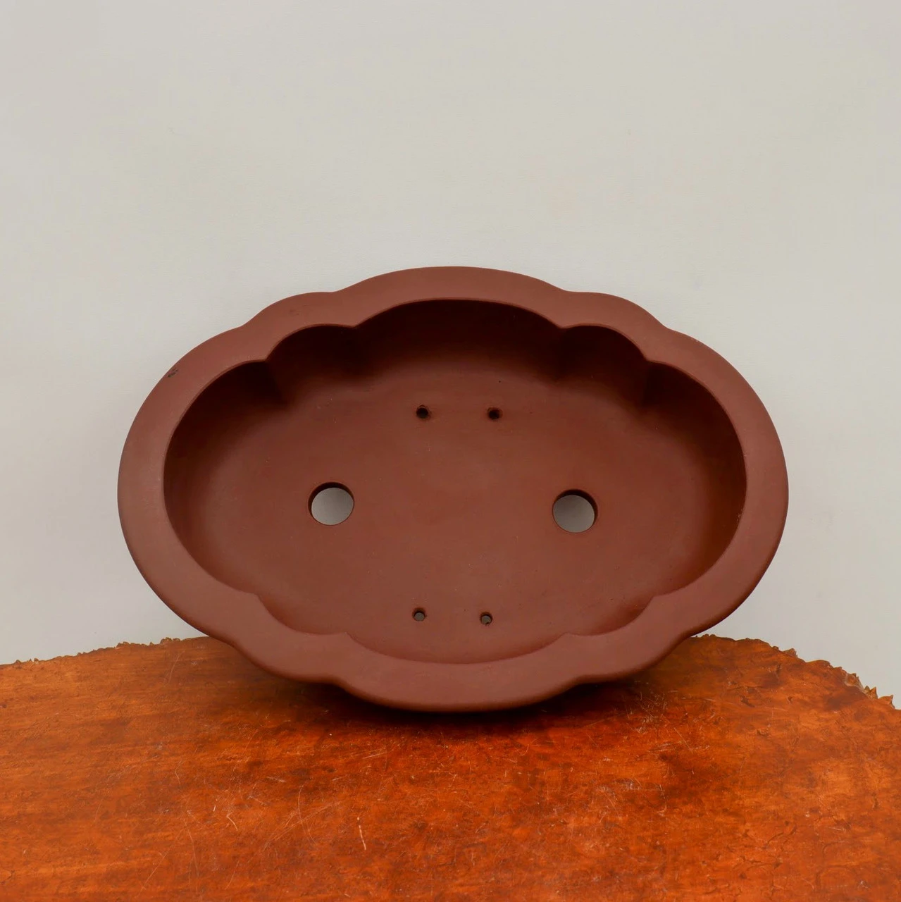 16" Unglazed Yixing Bonsai Pot (No. 2279) 3 16" Unglazed Yixing Bonsai Pot (No. 2279) - Image 3