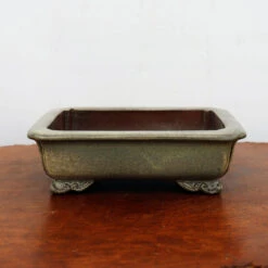 10" Glazed Yixing Bonsai Pot (No. 2319e) -Home Decor Items Store IMG 65432 45321.1666033462