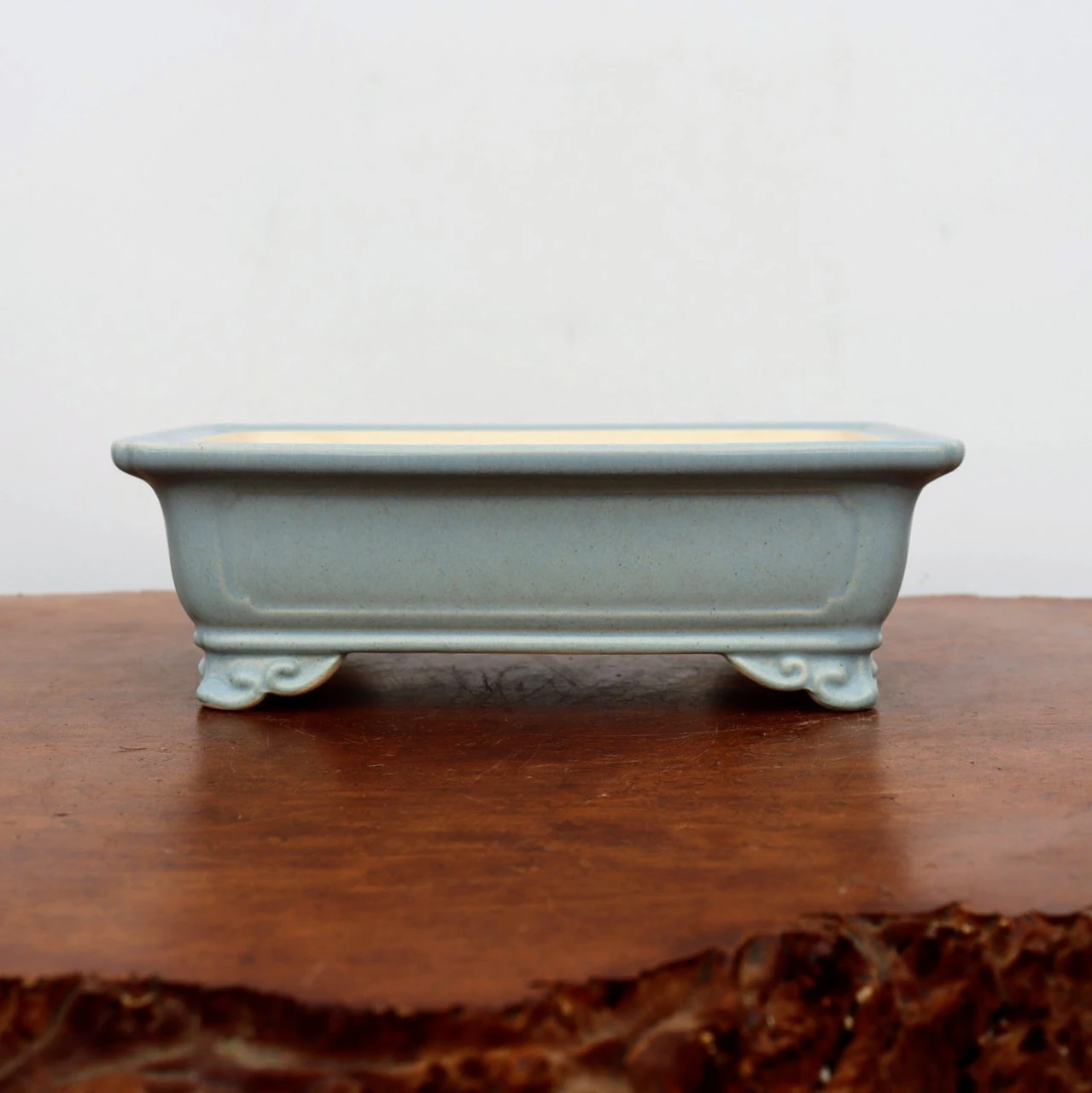 9" Glazed Yixing Bonsai Pot (No. 2332c) 4 9" Glazed Yixing Bonsai Pot (No. 2332c) - Image 4