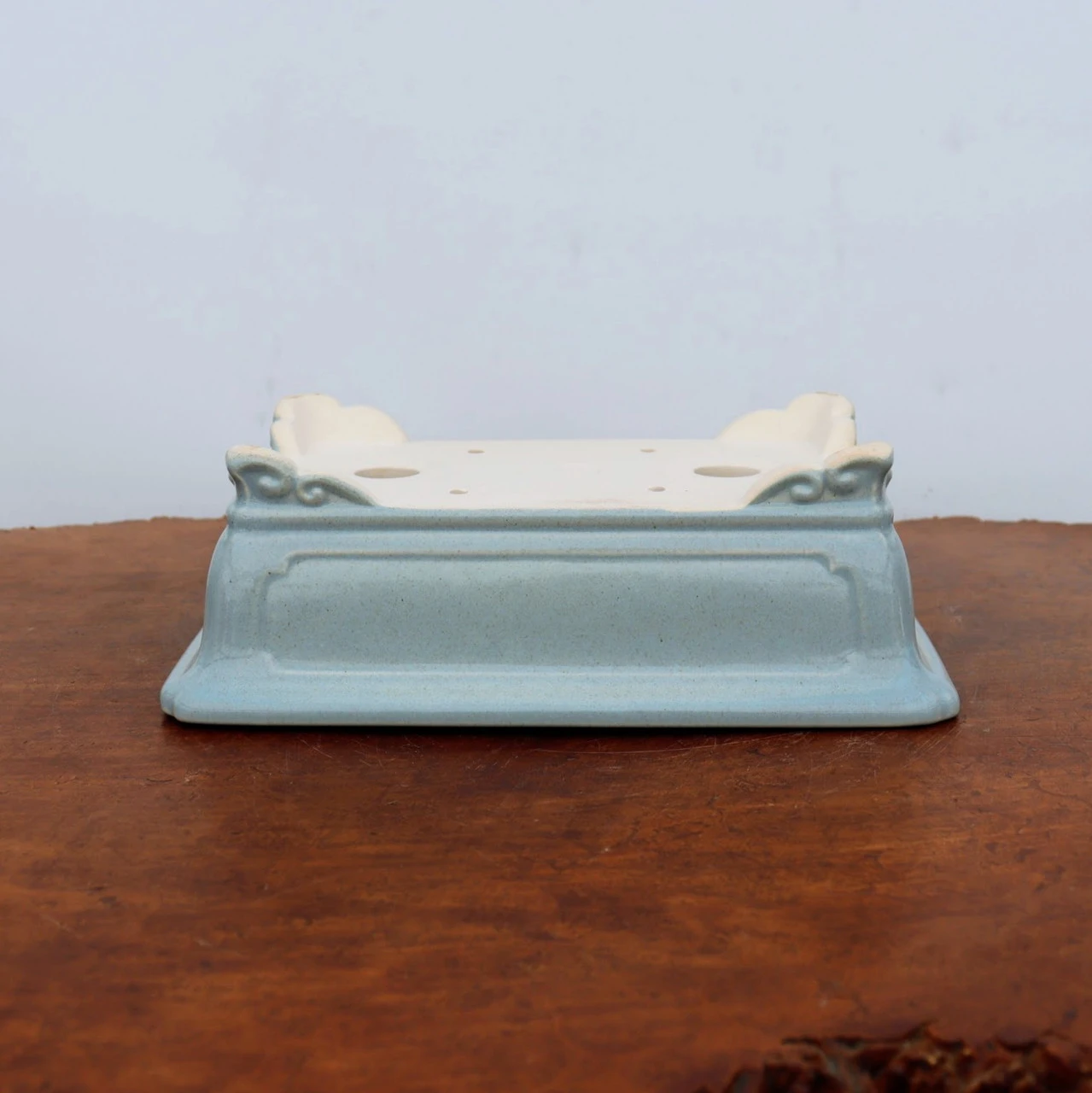 9" Glazed Yixing Bonsai Pot (No. 2332c) 5 9" Glazed Yixing Bonsai Pot (No. 2332c) - Image 5