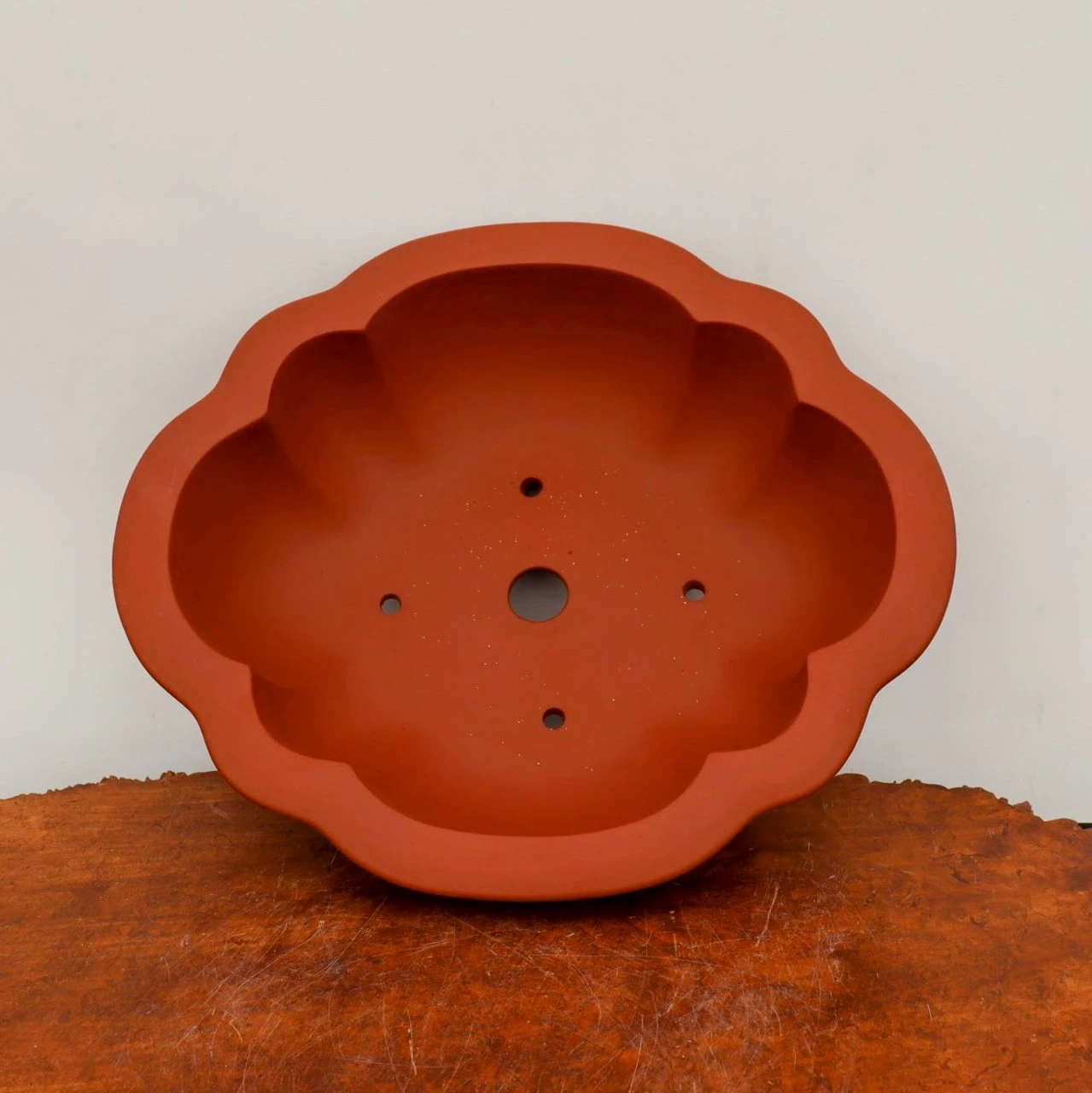 15" Unglazed Yixing Bonsai Pot (No. 2355) 4 15" Unglazed Yixing Bonsai Pot (No. 2355) - Image 4