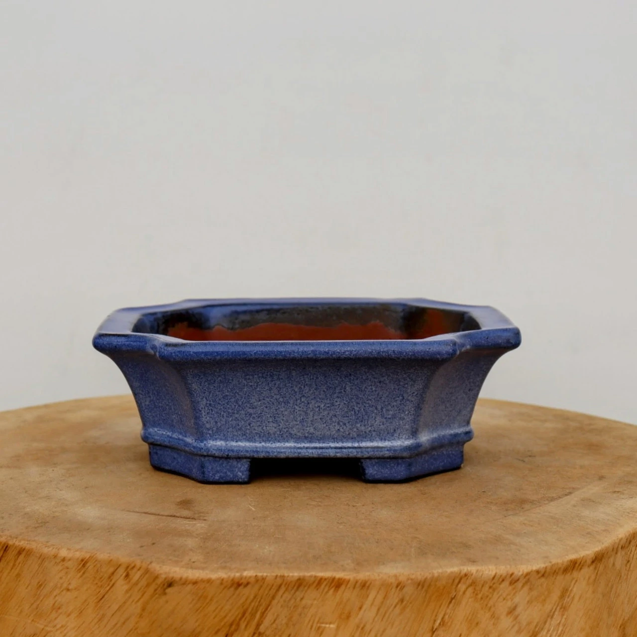 7-Inch Blue Glazed Yixing Bonsai Pot (No. 2411a) 5 7-Inch Blue Glazed Yixing Bonsai Pot (No. 2411a) - Image 5