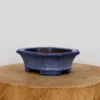 7-Inch Blue Glazed Yixing Bonsai Pot (No. 2411a)