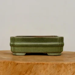 6-Inch Green Glazed Yixing Bonsai Pot (No. 2399a) -Home Decor Items Store IMG 71042 89042.1668009871