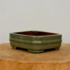 6-Inch Green Glazed Yixing Bonsai Pot (No. 2399c)