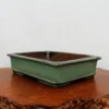14-Inch Green Glazed Yixing Bonsai Pot (No. 2408b)