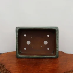 14-Inch Green Glazed Yixing Bonsai Pot (No. 2408b) -Home Decor Items Store IMG 72212 87988.1667932666