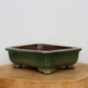 10-Inch Green Glazed Yixing Bonsai Pot (No. 2403c)