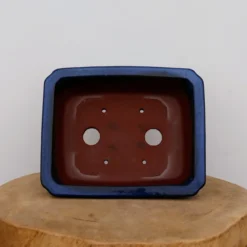 10-Inch Blue Glazed Yixing Bonsai Pot (No. 2403d) -Home Decor Items Store IMG 74432 55739.1667856916