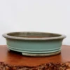 16-Inch Green Glazed Yixing Bonsai Pot (No. 2413a)