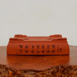 12-Inch Etched Glazed Yixing Bonsai Pot (No. 2430) 11 12-Inch Etched Glazed Yixing Bonsai Pot (No. 2430) -Home Decor Items Store IMG 77122 94834.1668094005