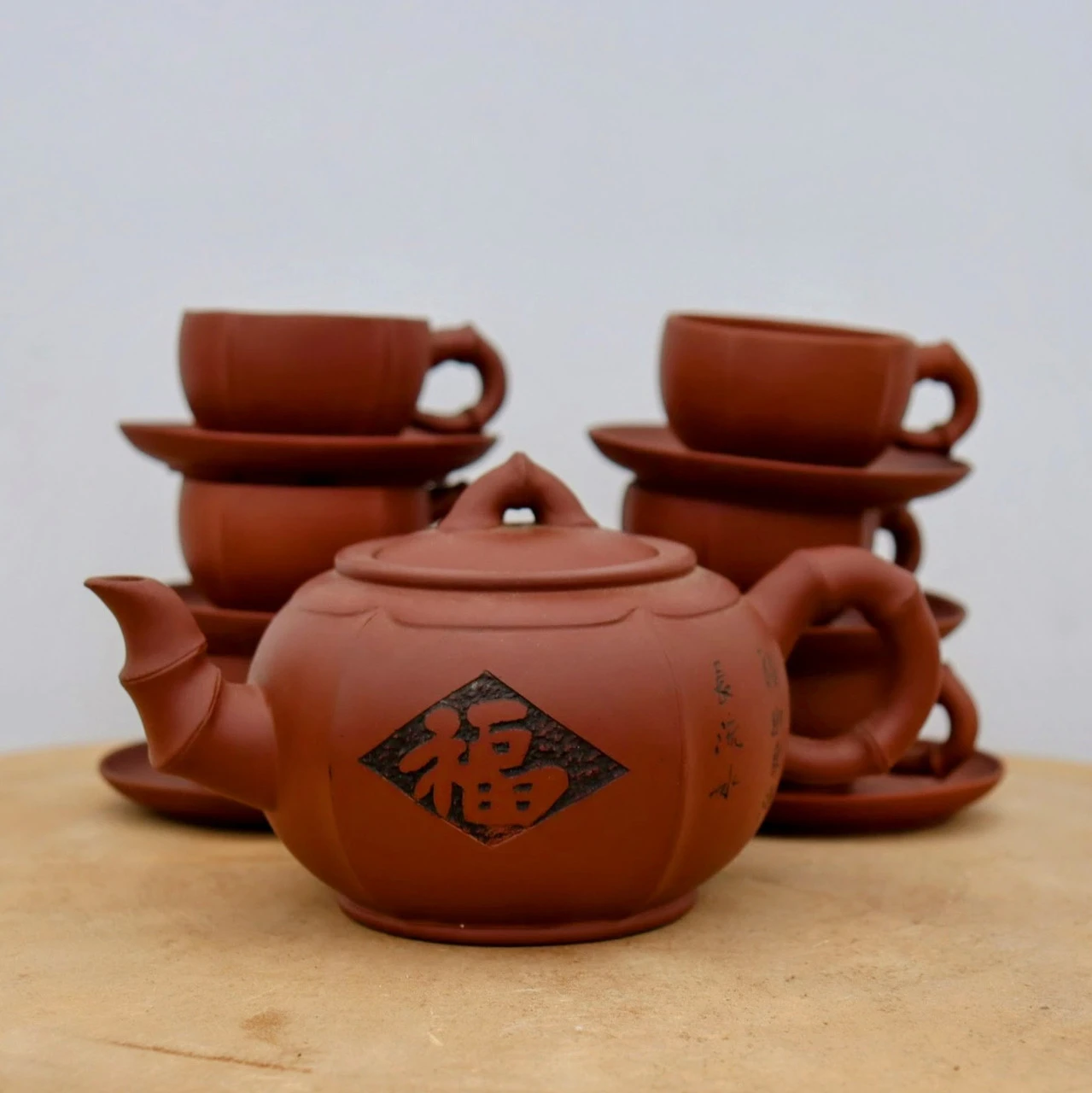 Handmade Yixing Tea Set (No. 3) 1 Handmade Yixing Tea Set (No. 3)