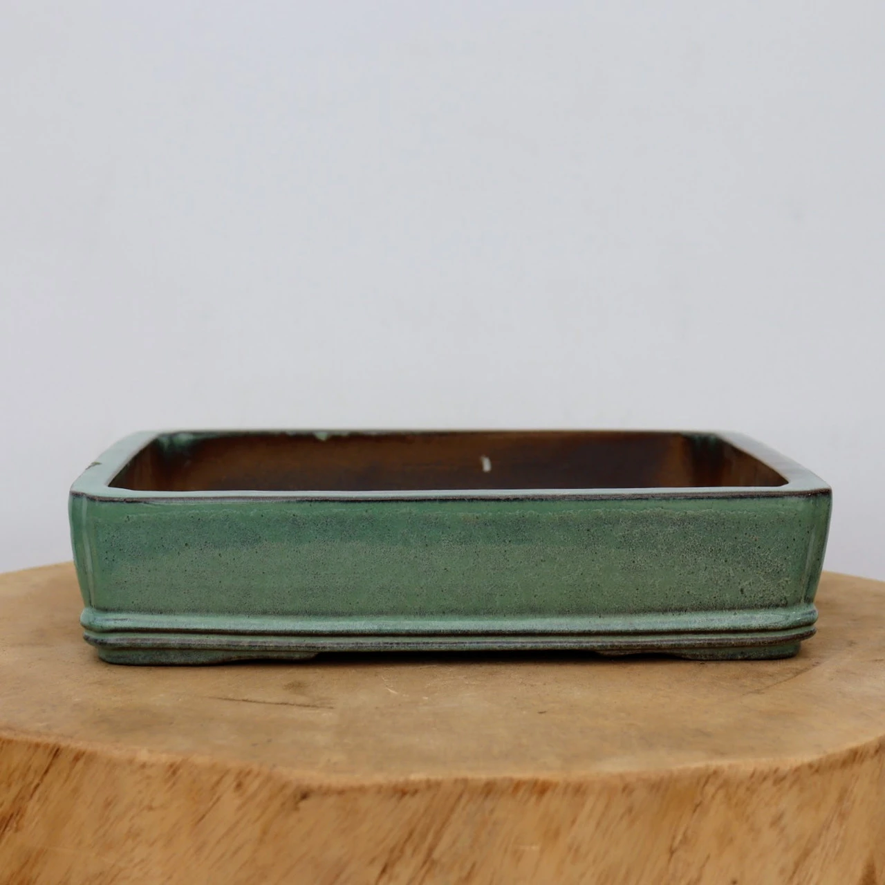 10-Inch Glazed Yixing Bonsai Pot (No. 2315n) 1 10-Inch Glazed Yixing Bonsai Pot (No. 2315n)