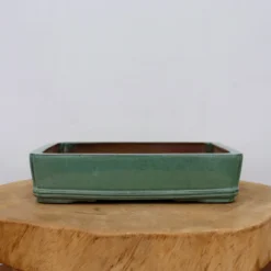 10-Inch Glazed Yixing Bonsai Pot (No. 2315p)