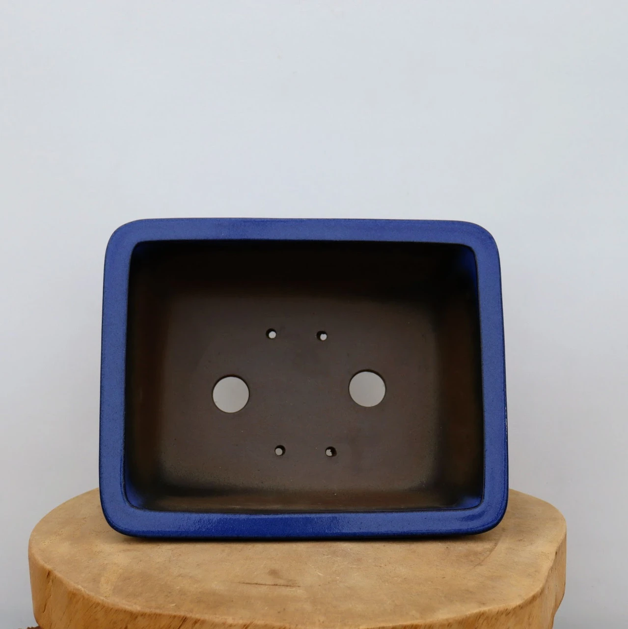 11-Inch Glazed Yixing Bonsai Pot (No. 2304a) 6 11-Inch Glazed Yixing Bonsai Pot (No. 2304a) - Image 6